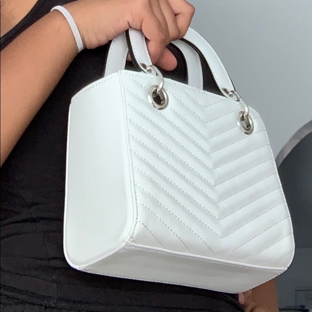 white bag